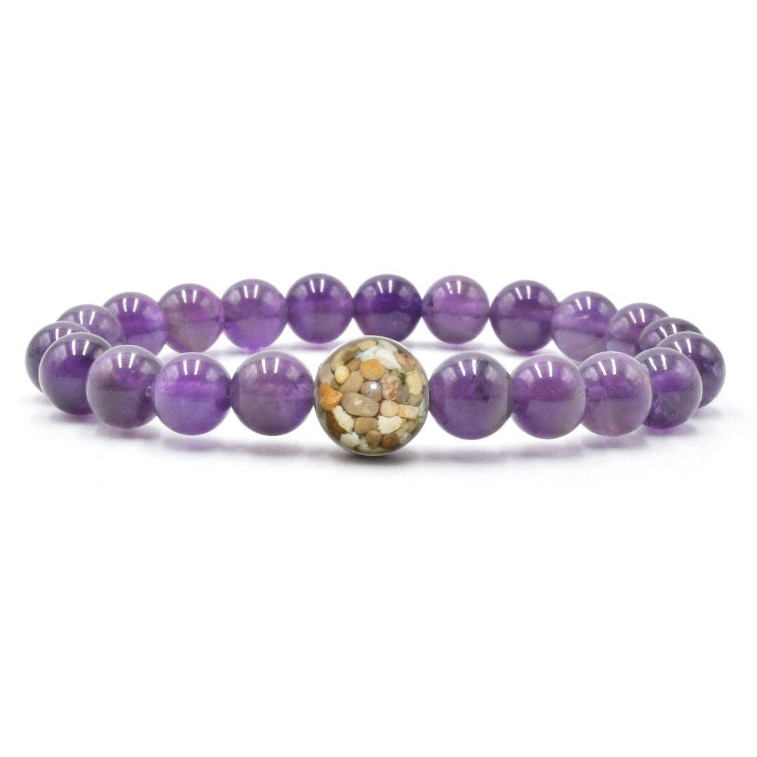 Lake Michigan Bracelet - Amethyst
