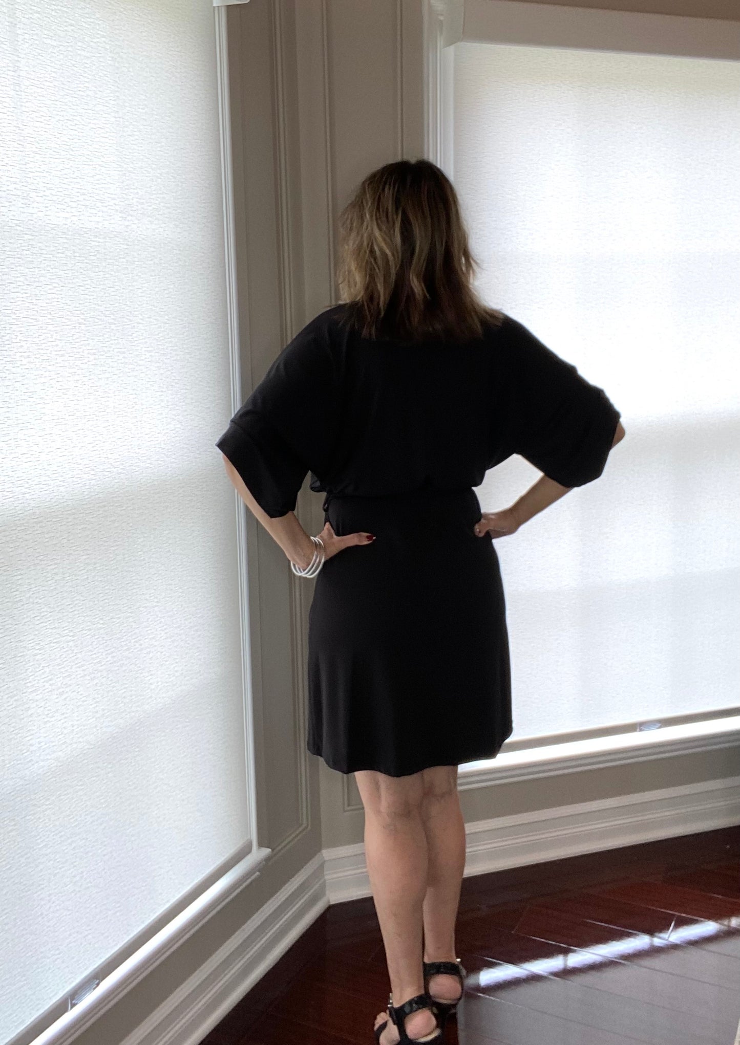 Kimono Style Dress W/Belt