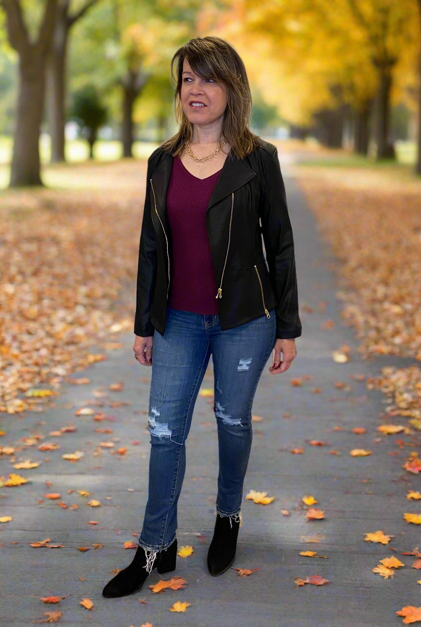 Liquid Leather Signature Jacket