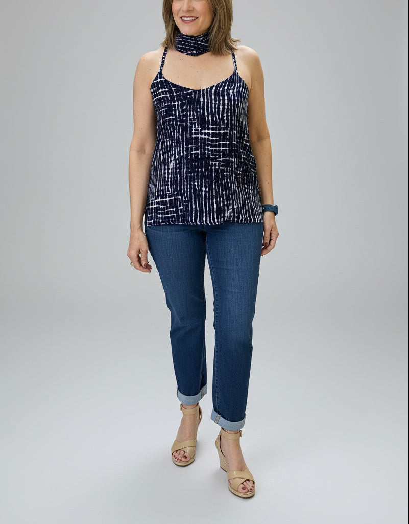 Silk Cami Razor Back