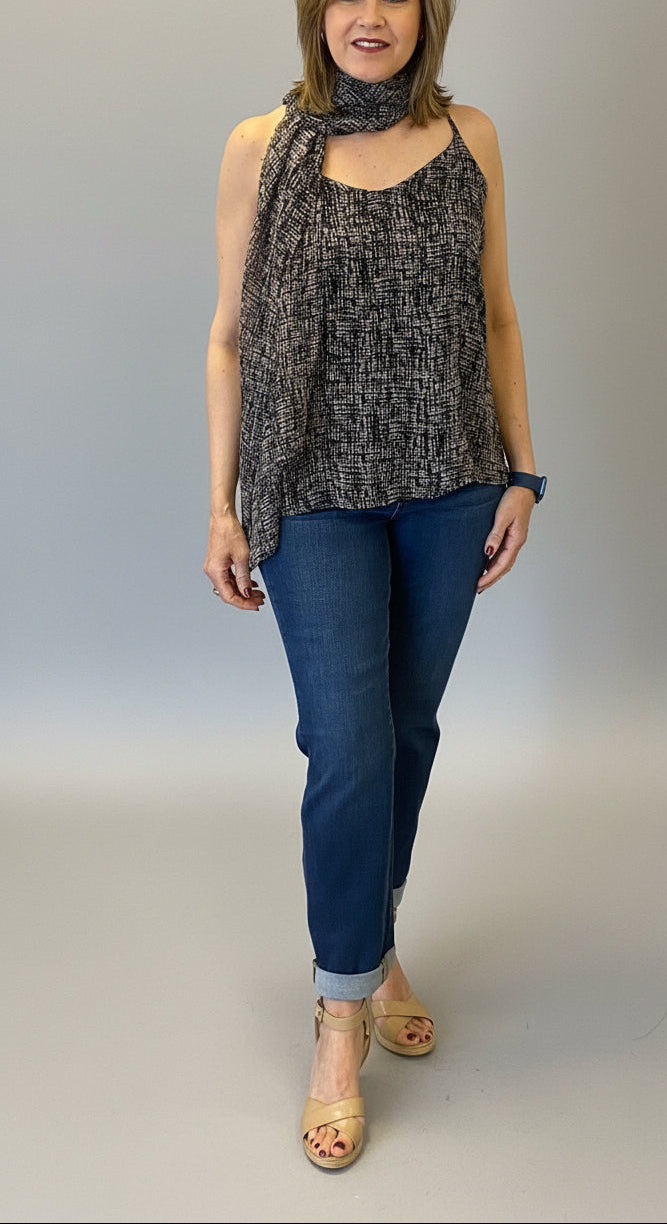 Silk Cami Razor Back