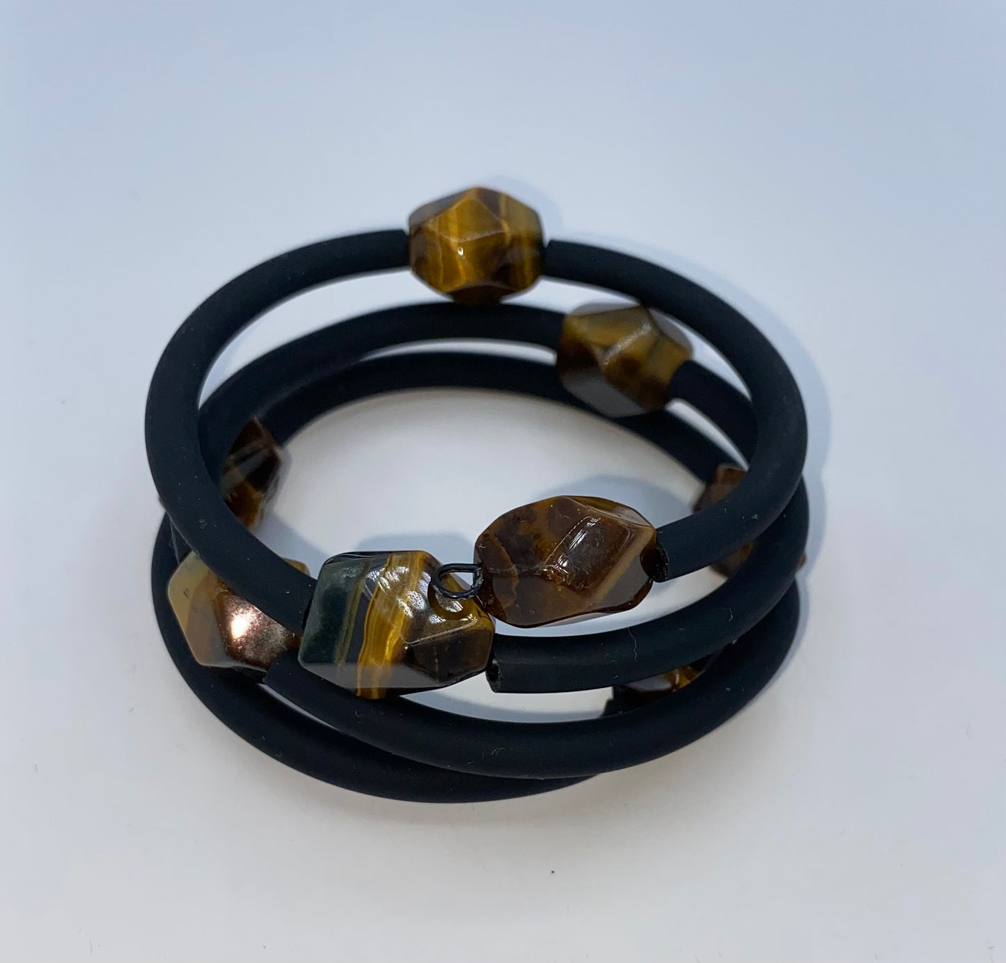 Tiger Eye Memory Bracelet