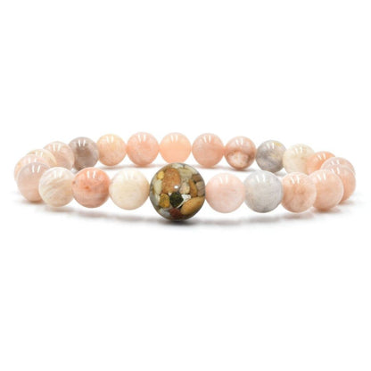 Lake Michigan Bracelet - Sunstone