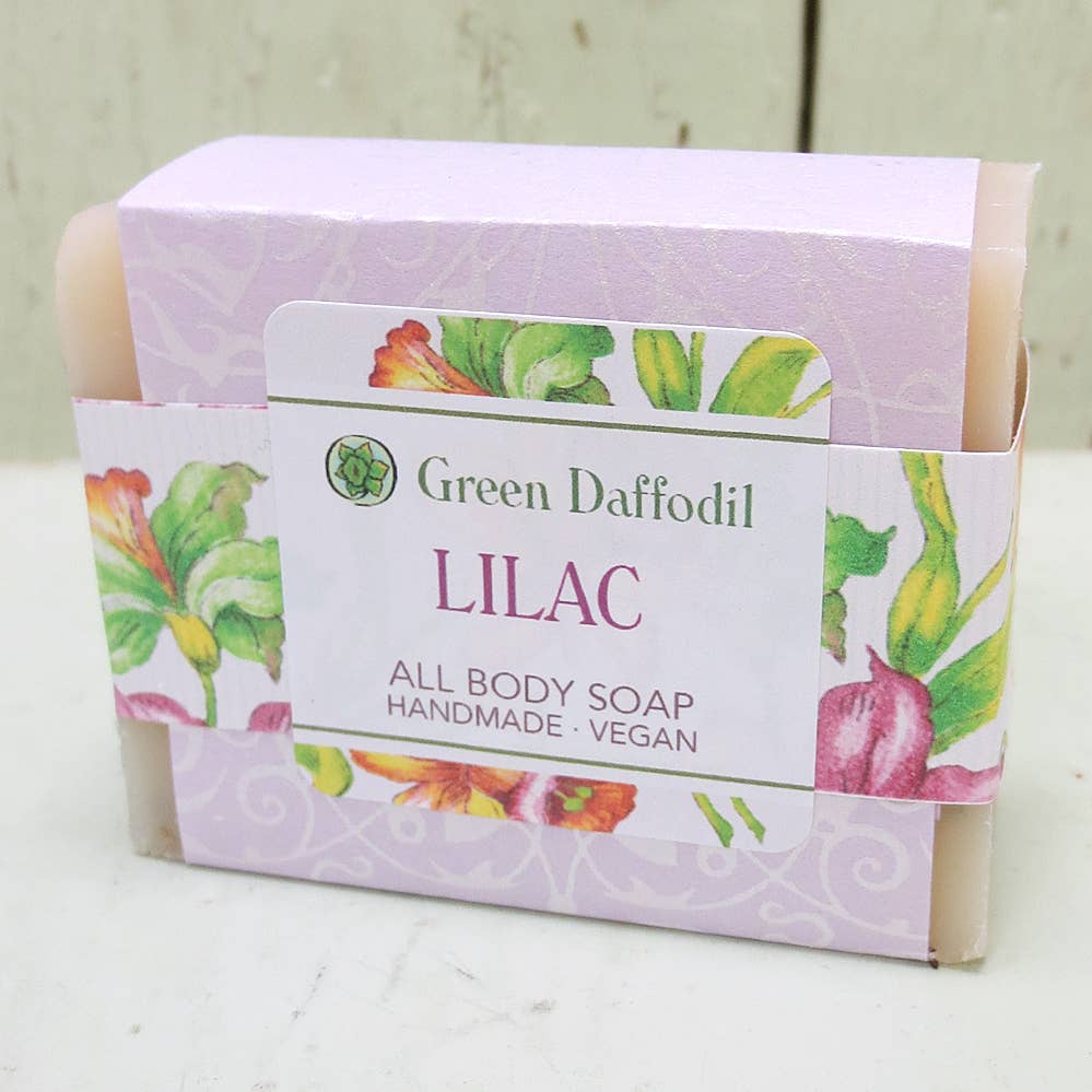 Lilac Soap & Washcloth Gift Set