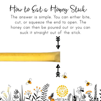 Honey Sticks with Sweet Sayings