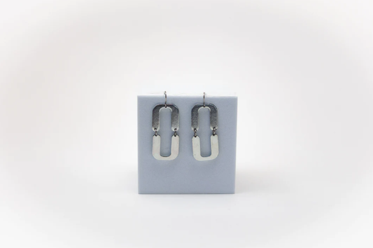 Positive Motion Stainless Steel Earrings