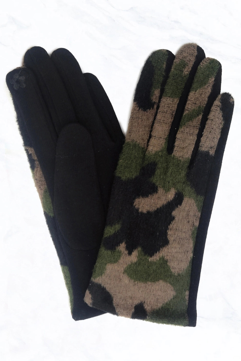 Camouflage Touch Gloves