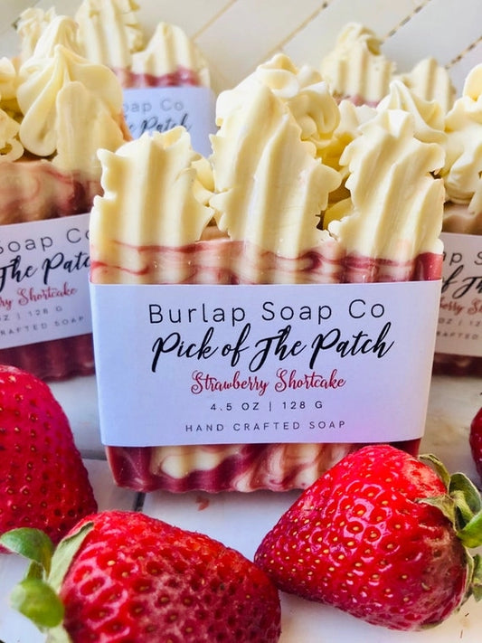 Strawberry Shortcake Goats Milk Soap