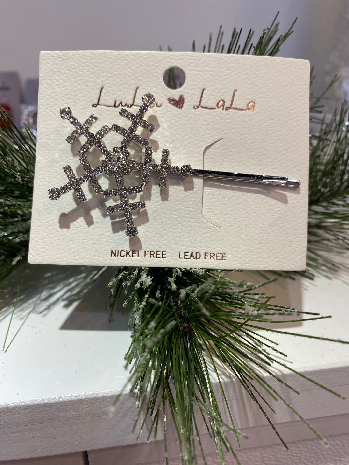 Snowflake Hair Pin