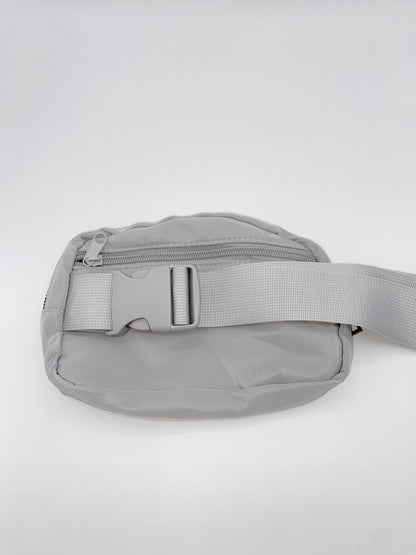 Gray Belt Bag Fanny Pack