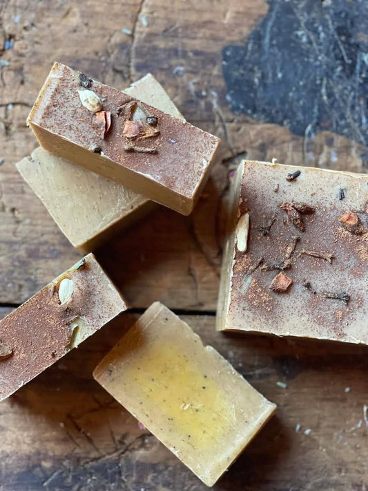 Frankincense + Cloves Goat Milk Soap