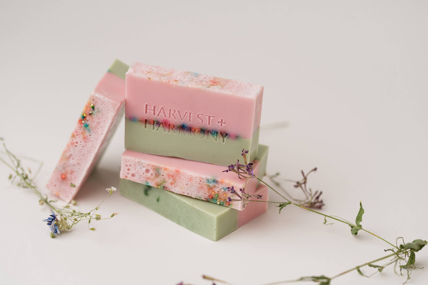 Christmas Goat Milk Soap With Sprinkles