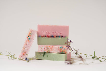Christmas Goat Milk Soap With Sprinkles