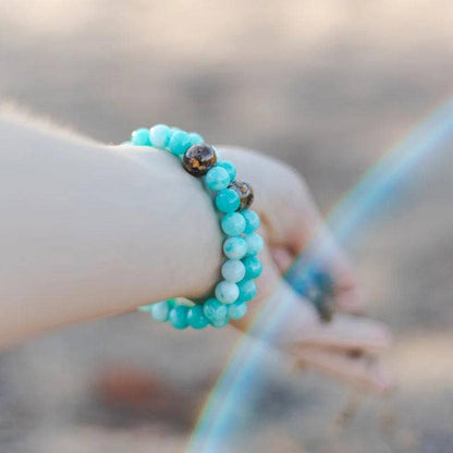 Lake Michigan Bracelet - Turquoise Jade