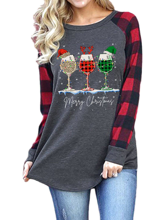 Christmas 3WINE with Hat T-Shirt