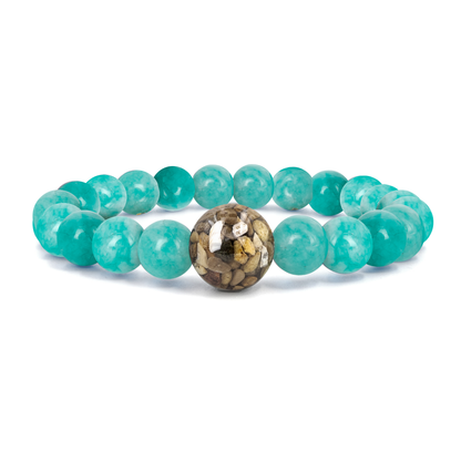 Lake Michigan Bracelet - Turquoise Jade